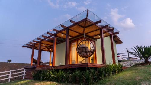 Chalé Mercúrio Estalagem Meraki Cunha SP in Cunha, Brasil