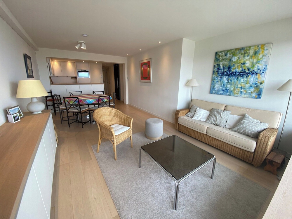 Sea View Stay for 6 Guests — 4-Star Luxury Hotel in Knokke-Heist, Belgium