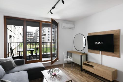 Luxury Apartment Zablocie WiFi Air Conditioning — 4-Star Luxury Hotel in Krakow, Poland