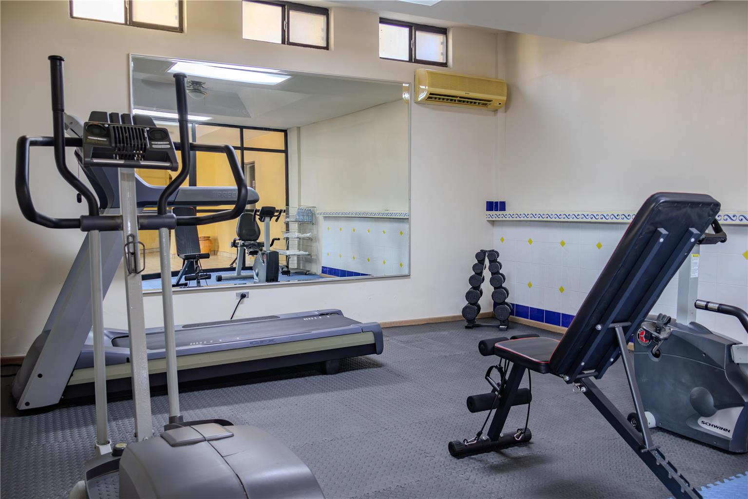 Don't miss out on your workout routine even during your trip!