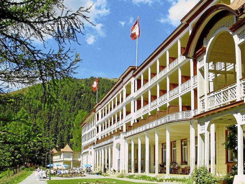 Snow and Mountain Resort Schatzalp in Davos, Switzerland