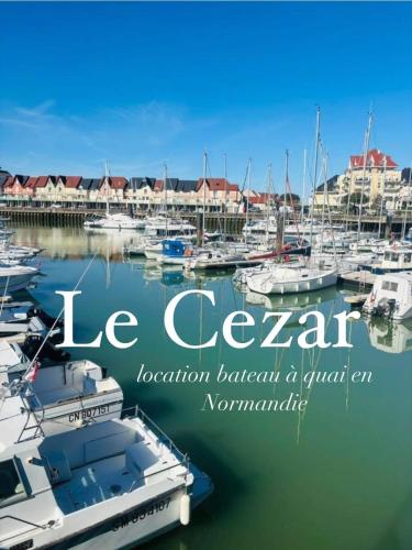 Bateau Le Cezar — hotel in Dives-Sur-Mer