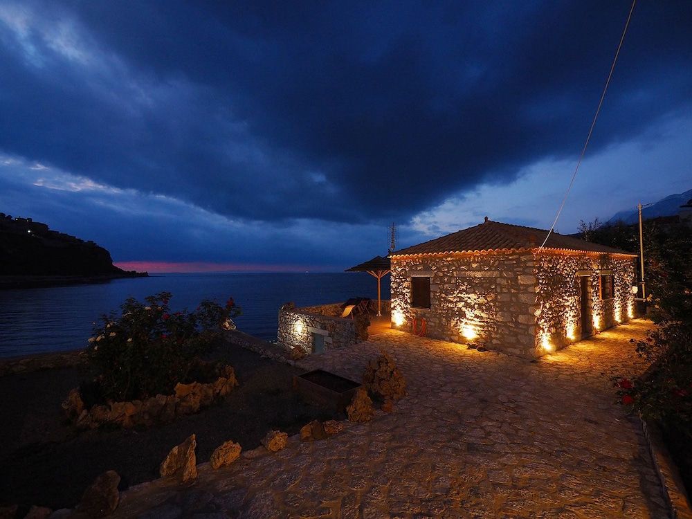 Sofia Limeni Seafront in Mavrovouni, Greece