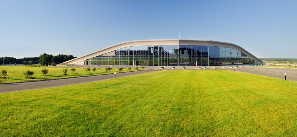 Golf Village in Unknown City, Ukraine