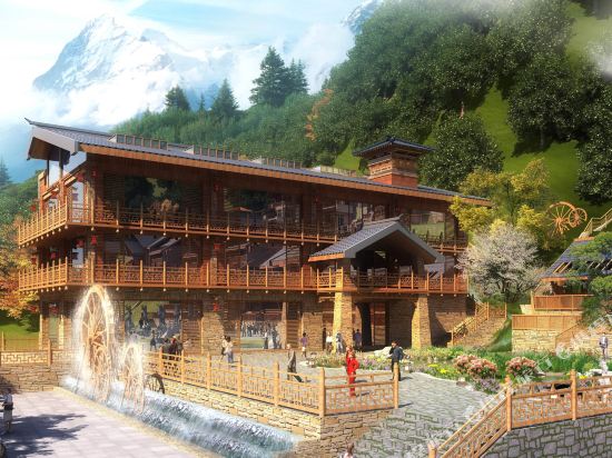 Hailuogou Mulin Sencun Hotel in Luqiao, People's Republic of China