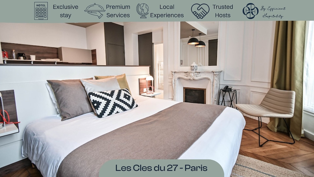 Les cles du 27 Paris - last minute hotel in Paris