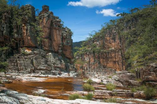 Cachoeiras Pé da Serra in Capitolio, Brasil