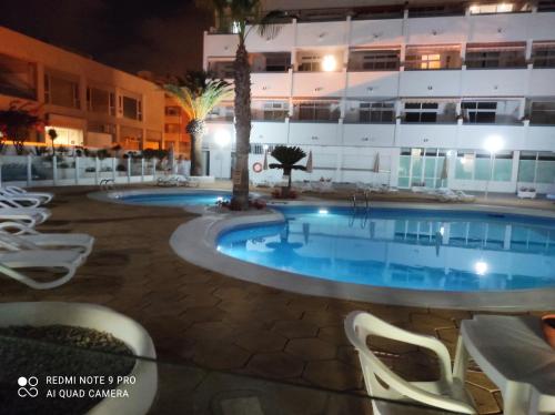 Las Vistas Beach in Playa De Las Americas, Spain