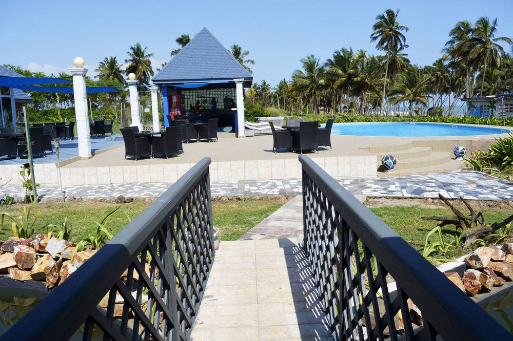 Blue Diamond Beach Resort in Apam, Ghana