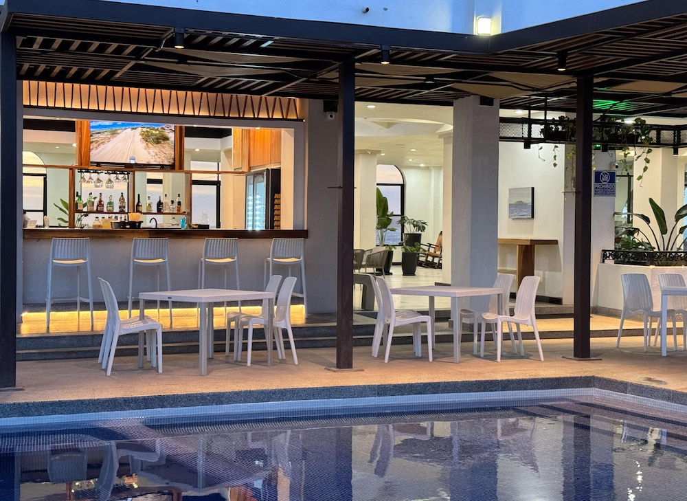 Swim-up bar