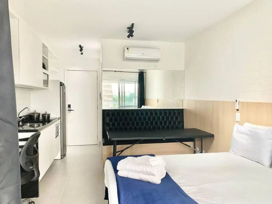 Studio premium Moema Cd 703 lazer e conforto — 4-Star Luxury Hotel in Sao Paulo, Brasil
