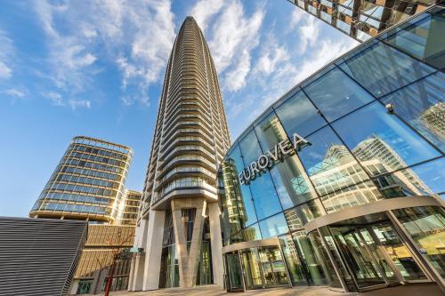 34th floor Touch the clouds in the tallest building in Bratislava EUROVEA — 4-Star Luxury Hotel in Bratislava, Slovakia