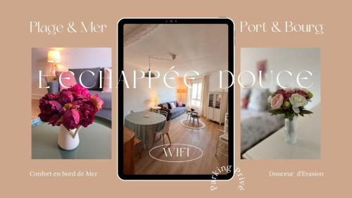 L’echappee Douce Mer & Port a Pied in Courseulles-Sur-Mer, France