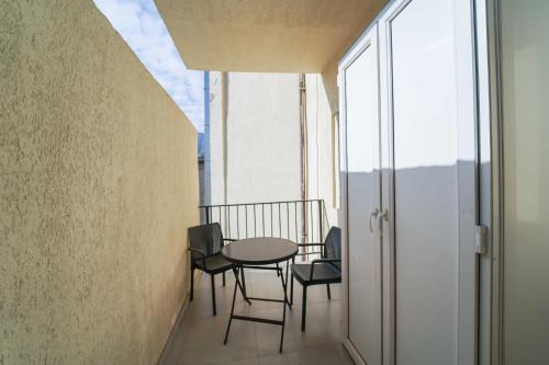 Hotel type room with mini kitchen and balcony on Melikishvili city center