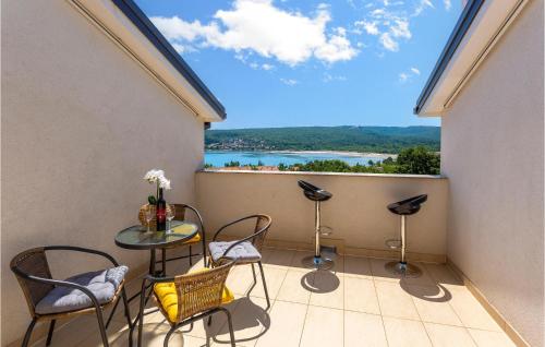 3 Bedroom Cozy Apartment In Dobrinj — 4-Star Luxury Hotel in Dobrinj, Croatia