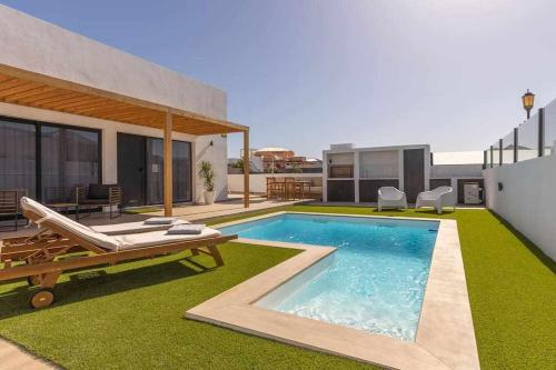 Jable Village in Corralejo, Spain