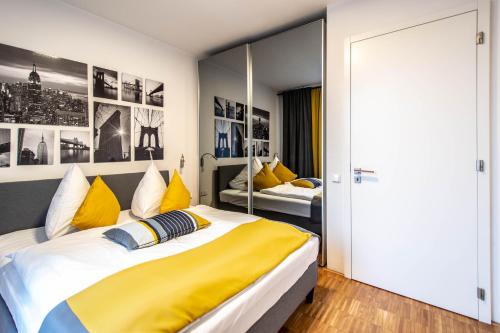 Modern Apartment with Balcony And Garage — 4-Star Luxury Hotel in Prague, Czech Republic