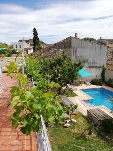 La Terrasse - carbon neutral hotel in Gignac