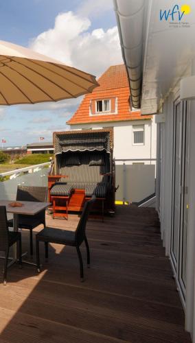 Villa Verdi Ferienwohnung 9 — 4-Star Luxury Hotel in Wangerooge, Germany