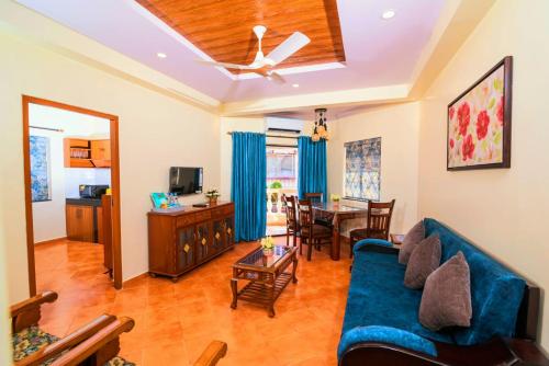 'Golden Sea Shell' 1 bhk Beach apartment — 4-Star Luxury Hotel in Benaulim, India