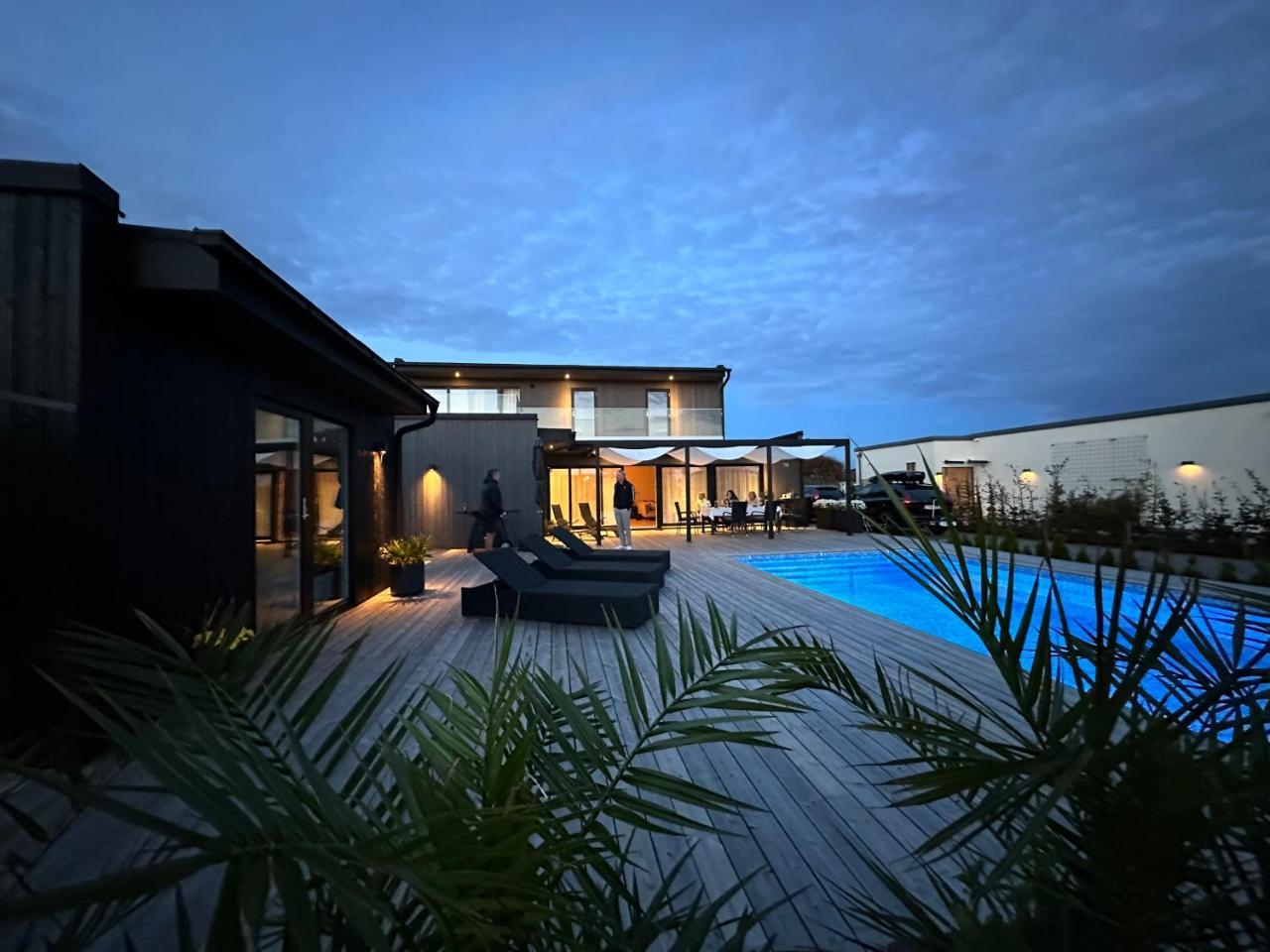 Hus nära havet i Olofsbo in Falkenberg, Sweden