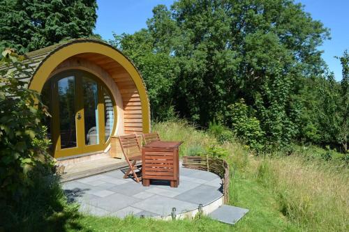 Ty Barcud Glamping Pod in Aberystwyth, United Kingdom