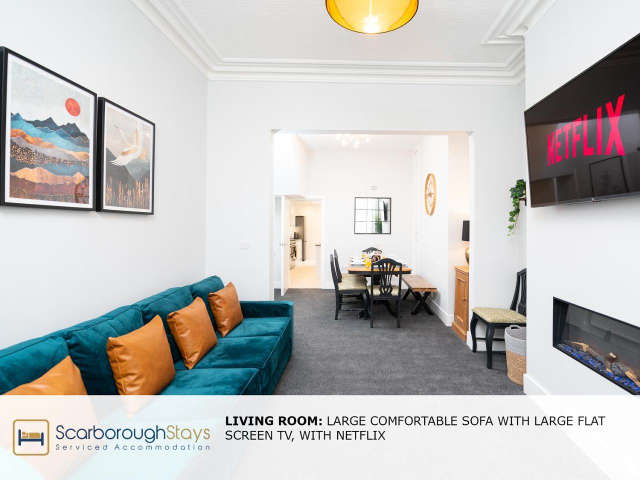 Scarborough Stays Trafalgar Lodge 4 Bedroomed House Free Parking