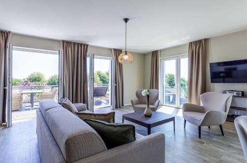 Boddendeck 5 Sterne Ferienwohnung im Yachtclub Stil — 4-Star Luxury Hotel in Wustrow, Germany