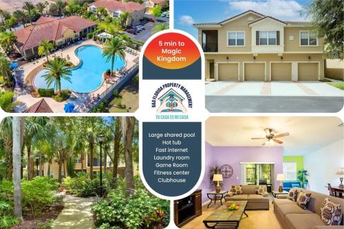 3BR Home 1 5 mi to Disney Lagoon Pool Spa & Gym — 4-Star Luxury Hotel in Orlando, United States