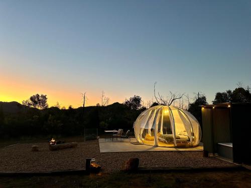 Bubble Hotel in Coonabarabran, Australia