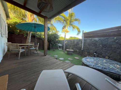 Ti Kaz avec SPA proche du lagon in Unknown City, Réunion