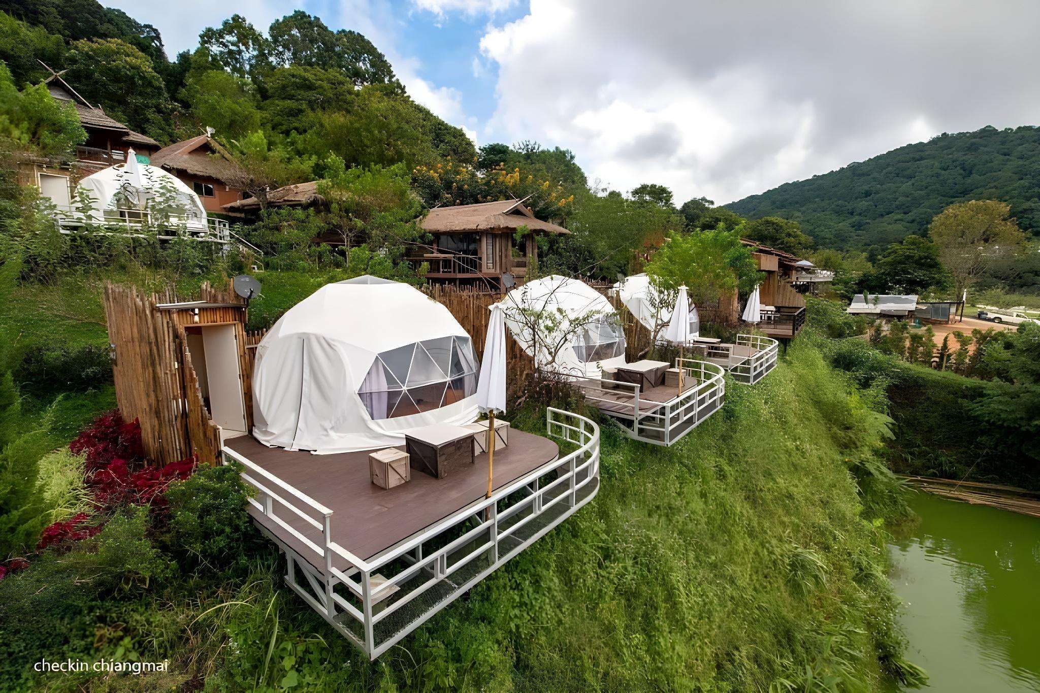 Eden garden resort at Monjam in Chiang Mai, Thailand