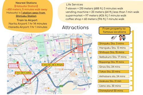 Acoe Hatsudai 4Br Entire Home Upscale Area — 4-Star Luxury Hotel in Tokyo, Japan