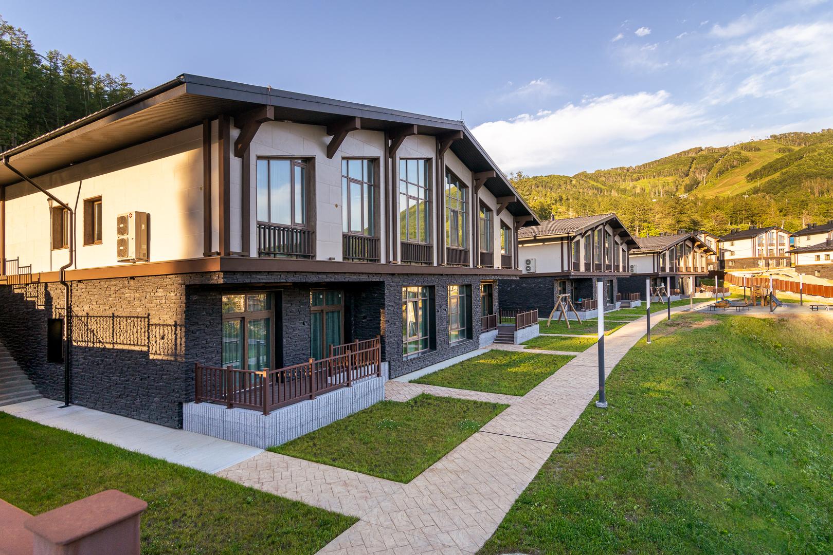 Sunrise Hill Hotel complex in Yuzhno-Sakhalinsk, Russia