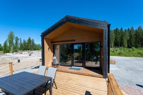 Himoskuutio 8 erillistalo ulkoporeallas — 4-Star Luxury Hotel in Jaemsae, Finland