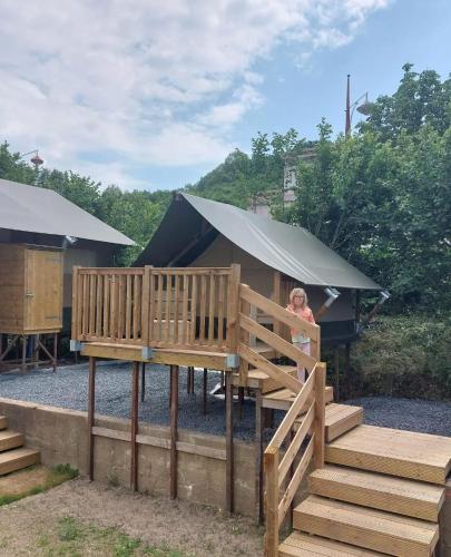 Minitent Reisdorf in Reisdorf, Luxembourg