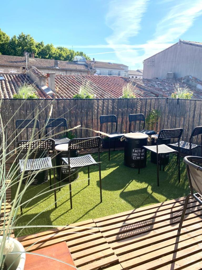 Rooftop Face a la Cite ‘Rfc’ in Carcassonne, France