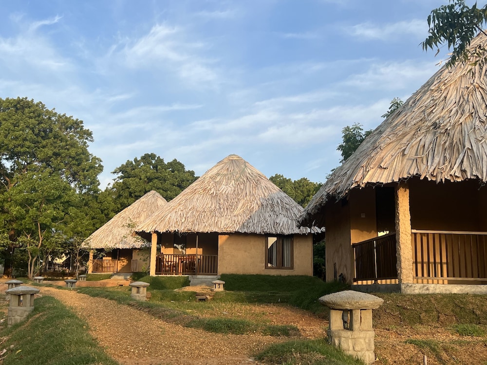 Saffron Lake Yala in Unknown City, Sri Lanka