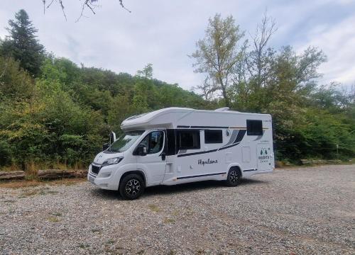 Autocaravana Mudita Caravan in Benicassim, Spain