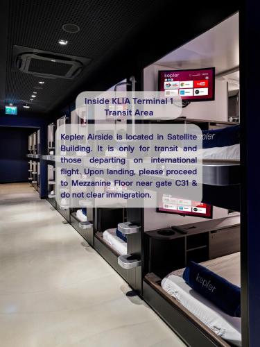 Kepler Club KLIA Terminal 1 Airside Transit Hotel in Sepang, Malaysia
