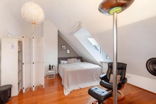 Skyline Blick in Bad Soden Am Taunus, Germany