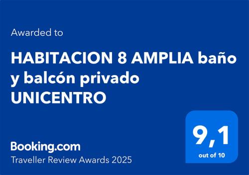 Habitacion 6 Baño Y Balcón Privado