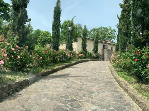 Podere Piccini with pool in Val d'Orcia Tuscany — hotel in Piancastagnaio