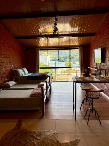 Pousada Refúgio das Águas Quarto 1 in Chapeco, Brasil