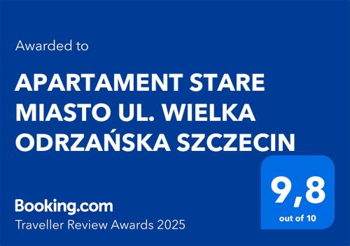 Apartament Stare Miasto Ul. Wielka Odrzańska Szczecin — 4-Star Luxury Hotel in Szczecin, Poland