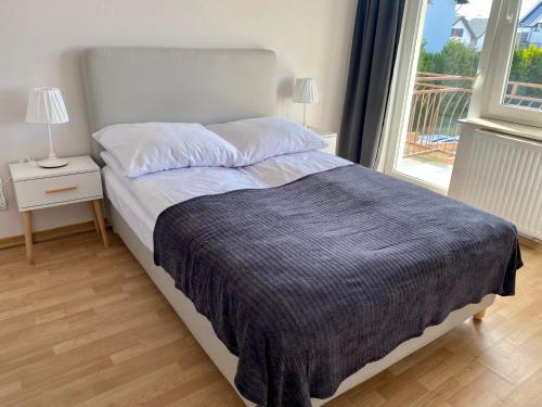 Jastrzębia Plaża in Jastrzebia Gora, Poland