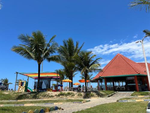 Edícula pé na areia Peruíbe in Peruibe, Brasil