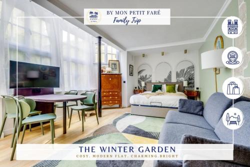 Le Jardin D'hiver Superbe Et Lumineux Studio - last minute hotel in Paris