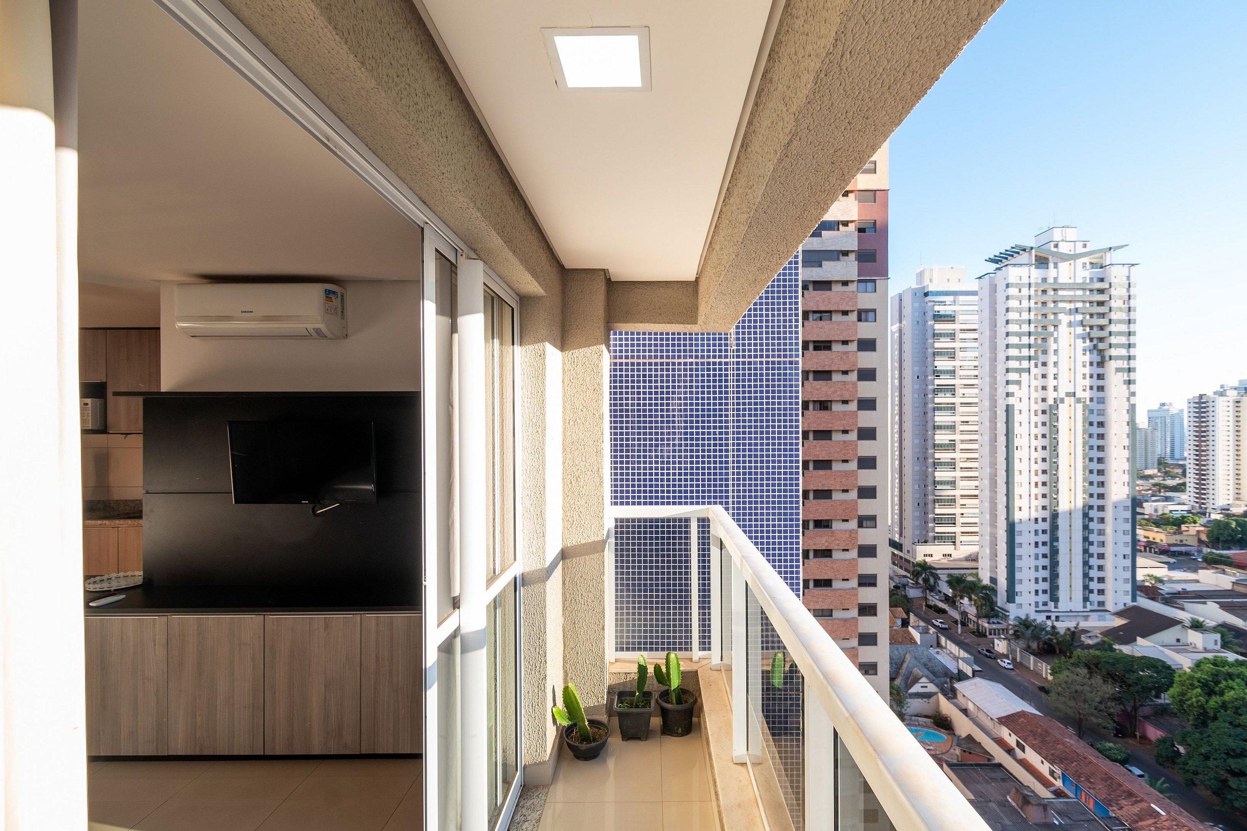 Flat com varanda no Setor Bueno TH01403 - last minute hotel in Goiania