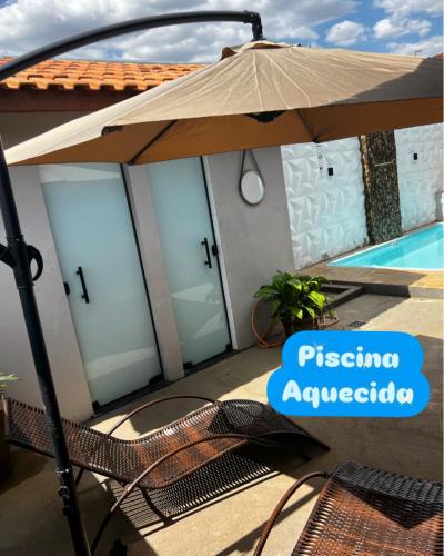 Chacara Pinheiros piscina climatizada Próx a feira de malhas Socorro SP in Socorro, Brasil